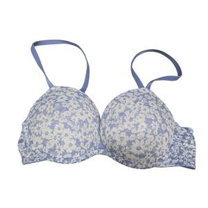 Pink Victorias Secret Wear Everywhere Push Up Bra Size 34B